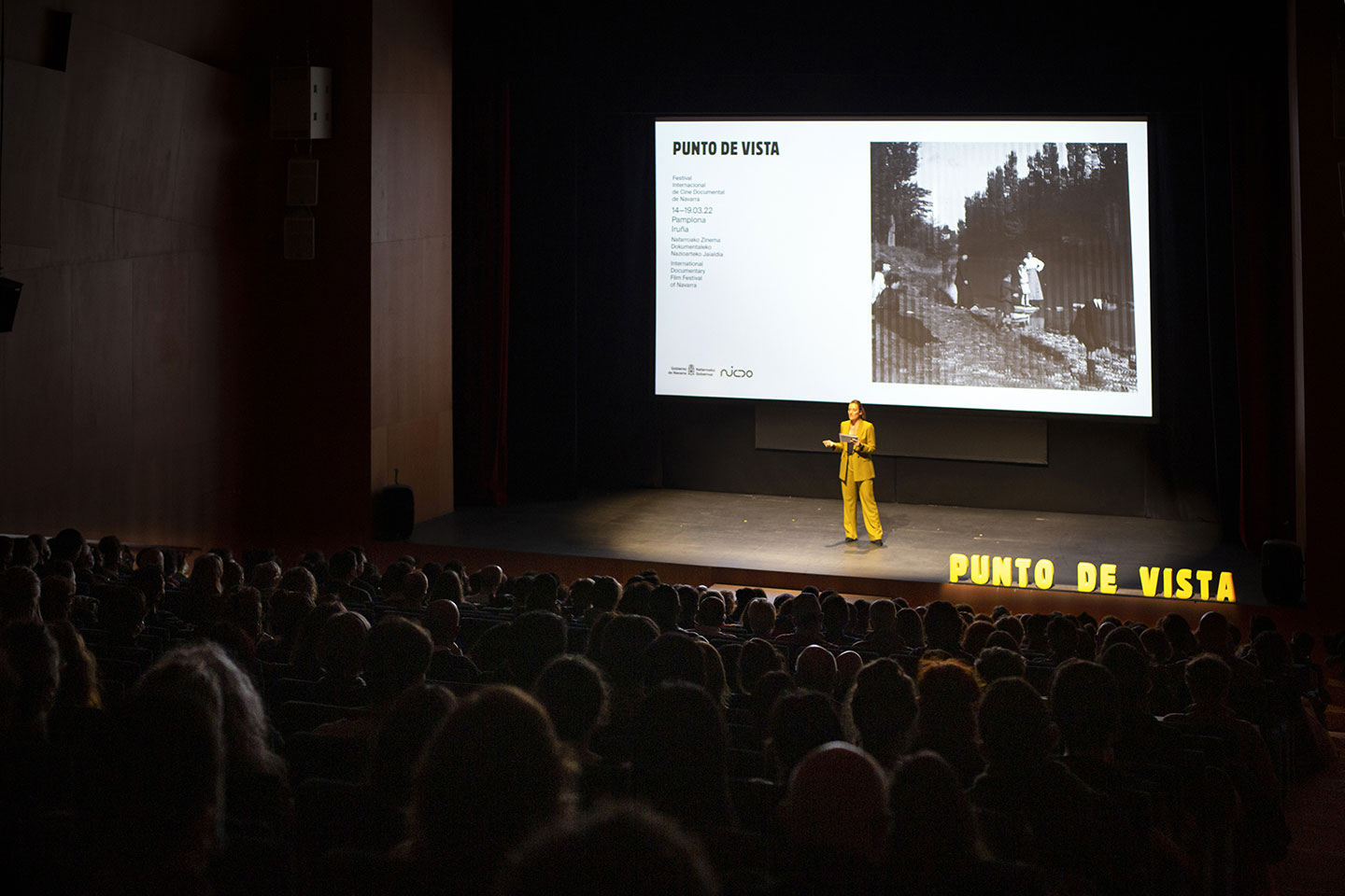 El Festival de cine documental Punto de Vista está organizado por la sociedad pública NICDO