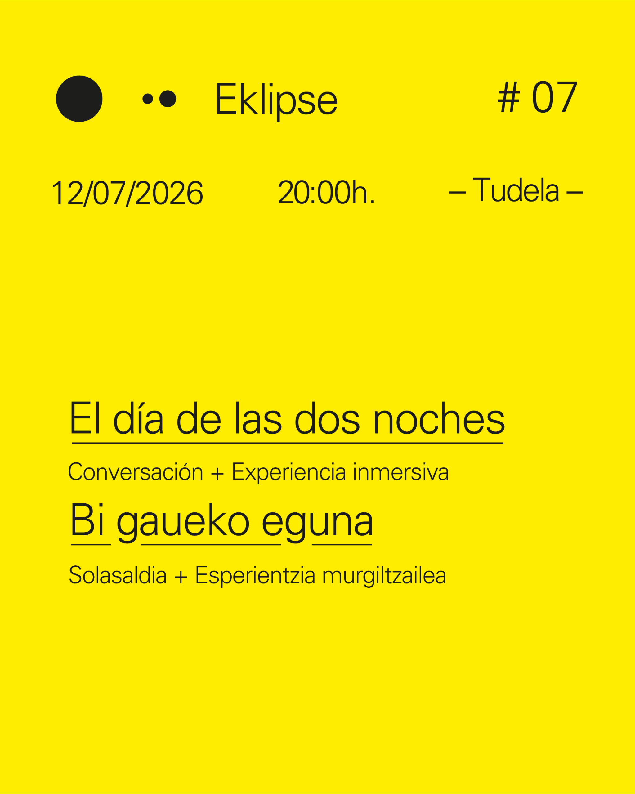 #7 El día de las dos noches - Tudela