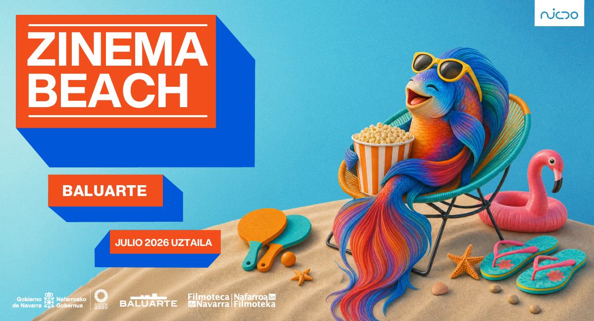 Zinema beach vuelve a Baluarte-compra entradas julio 2026 cine y playa en Pamplona